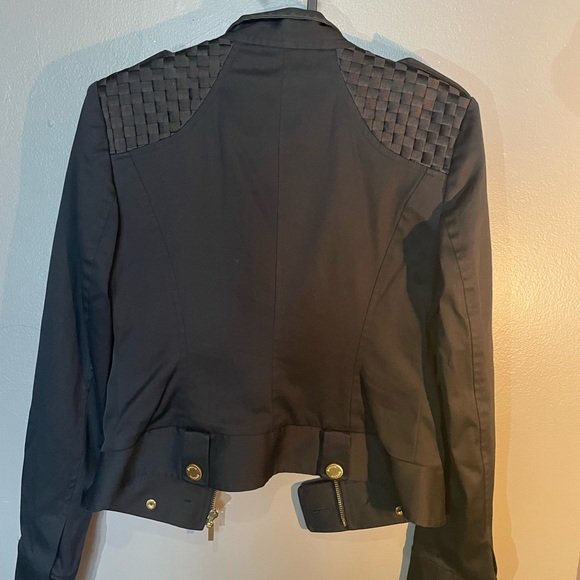 Marciano by Guess Woven Shoulder Jacket with Gold Details - Picture 2 of 3